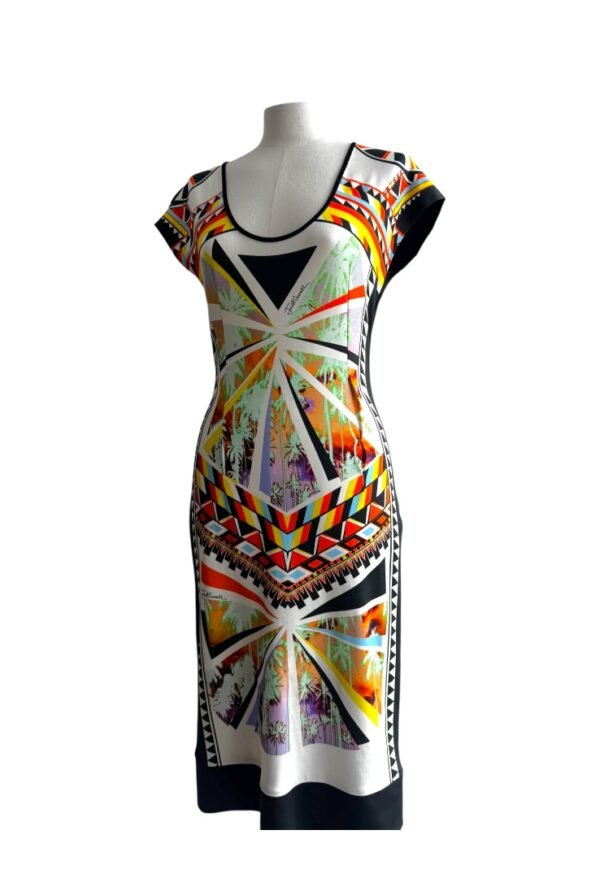 JUST CAVILLI - TONK STYLE DRESS - Image 4